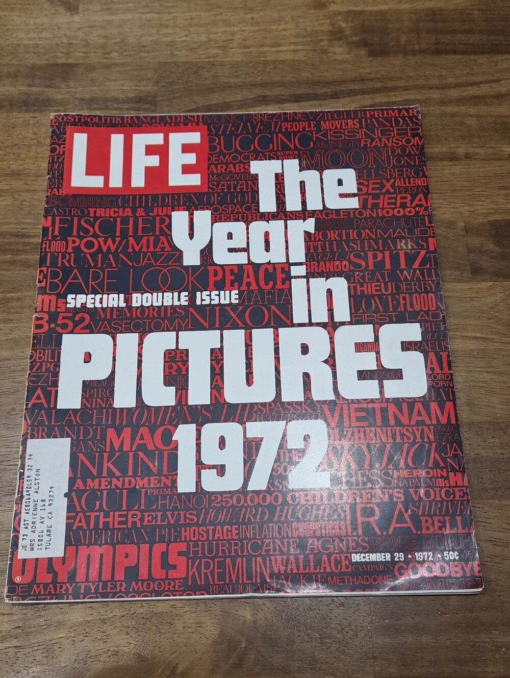LIFE Magazine The Year in Pictures 1972